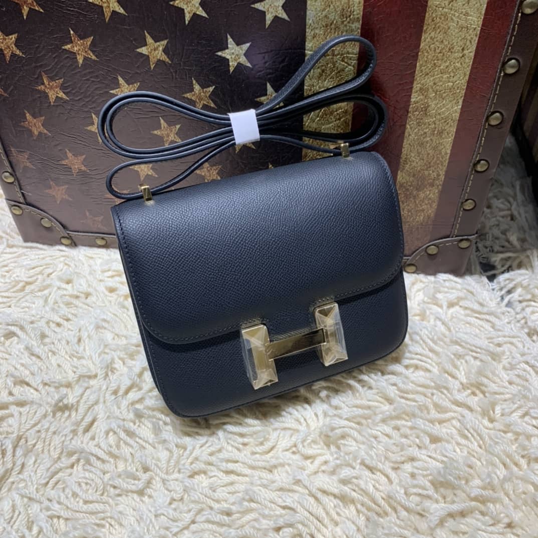 H**me5 Replica Constance Bag 18CM Epsom Leather