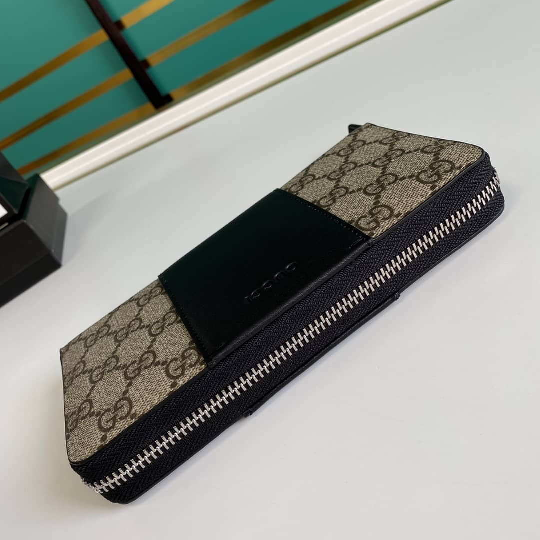 Gvc*1 GG Svp*me Round Fastener Long Wallet Replica 451249