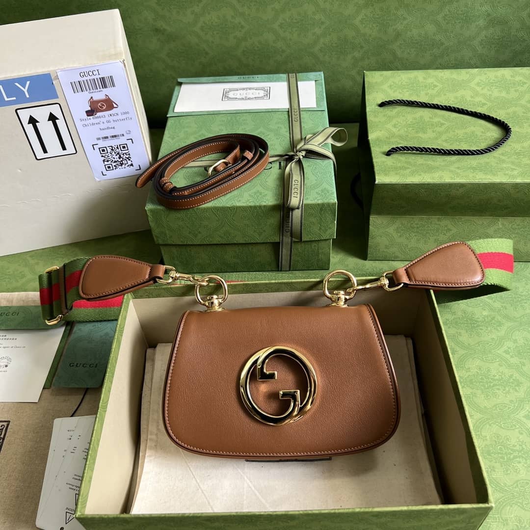 Gvc*1 Blondie Mini Bag Brown 698643 Replica Crossbody Bag