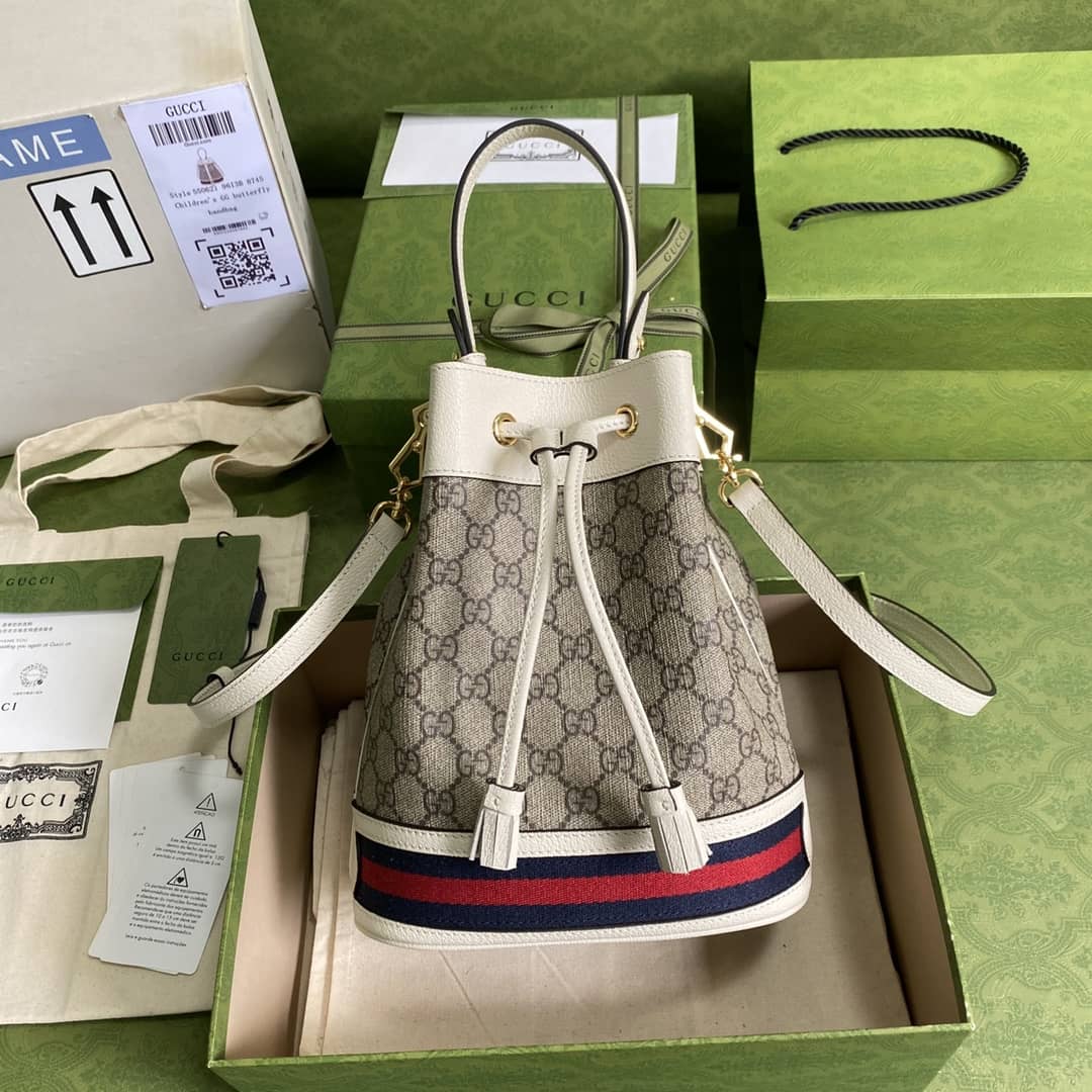 Gvc*1 Ophidia Small Bucket Bag Replica 550621