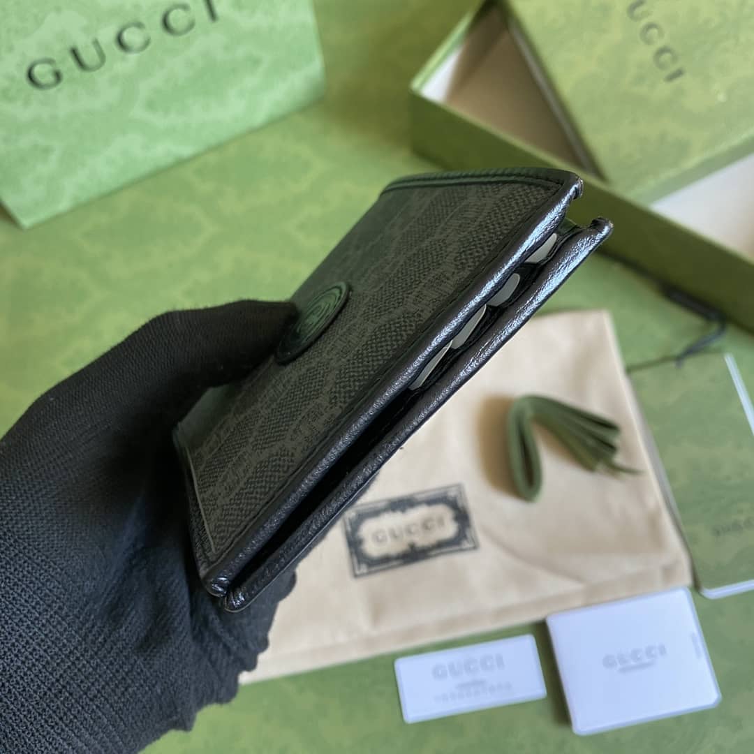Gvc*1 Interlocking GG Svp*me Wallet Replica 671652