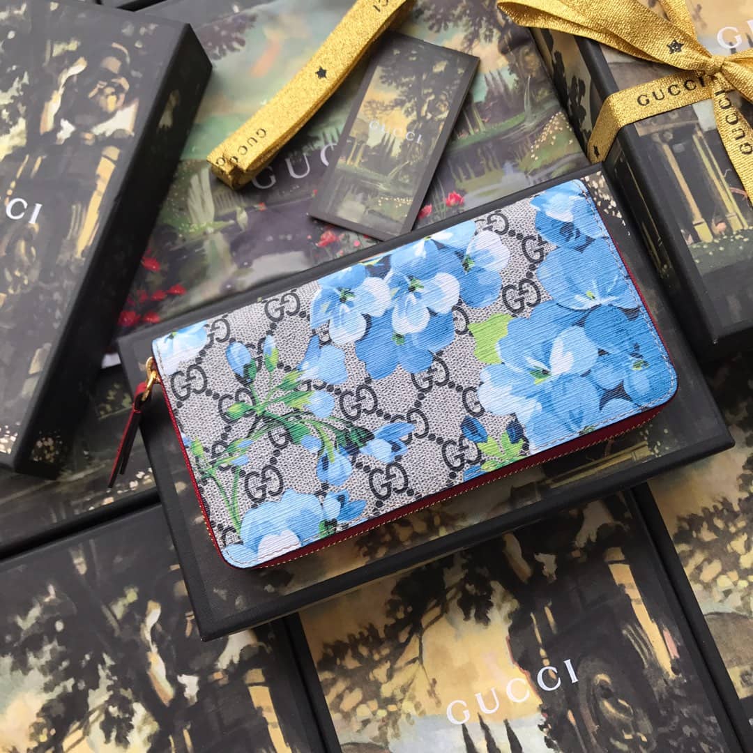 Gvc*1 Bloom Dupes Full Zipper Wallet 404071