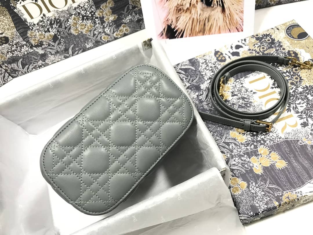Chr1st1an D10r Travel Lambskin Vanity Case