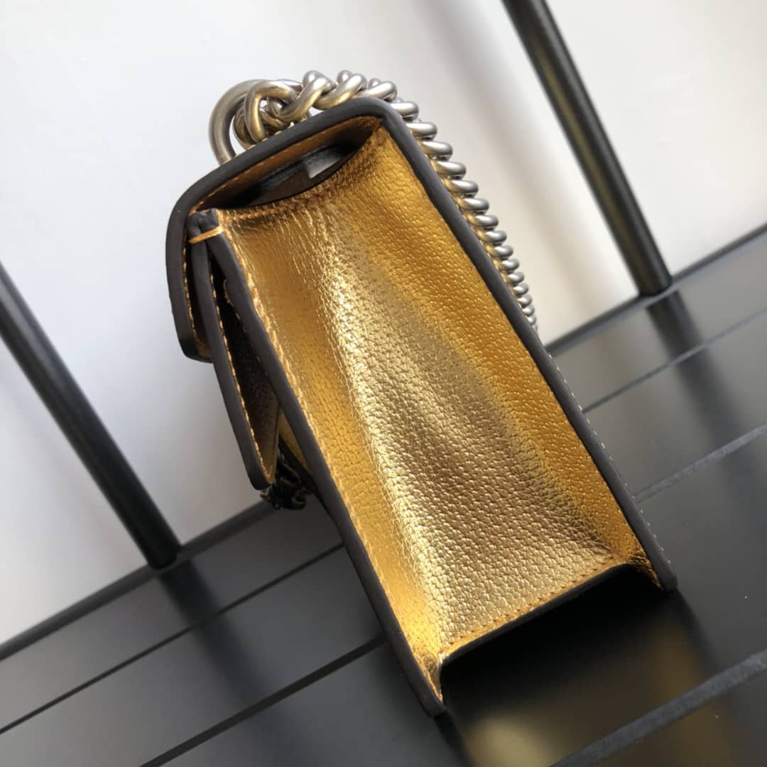 Gvc*1 GG Dionysus Small Shoulder Bag Replica Yellow 499623