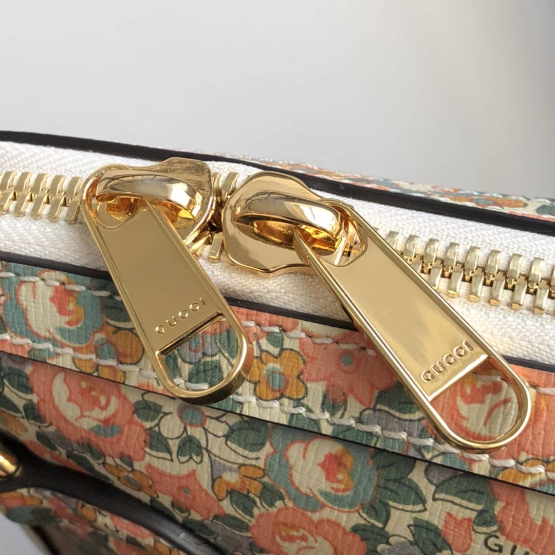 Gvc*1 GG Horsebit 1955 Small Top Handle Printing Replica Bag 621220