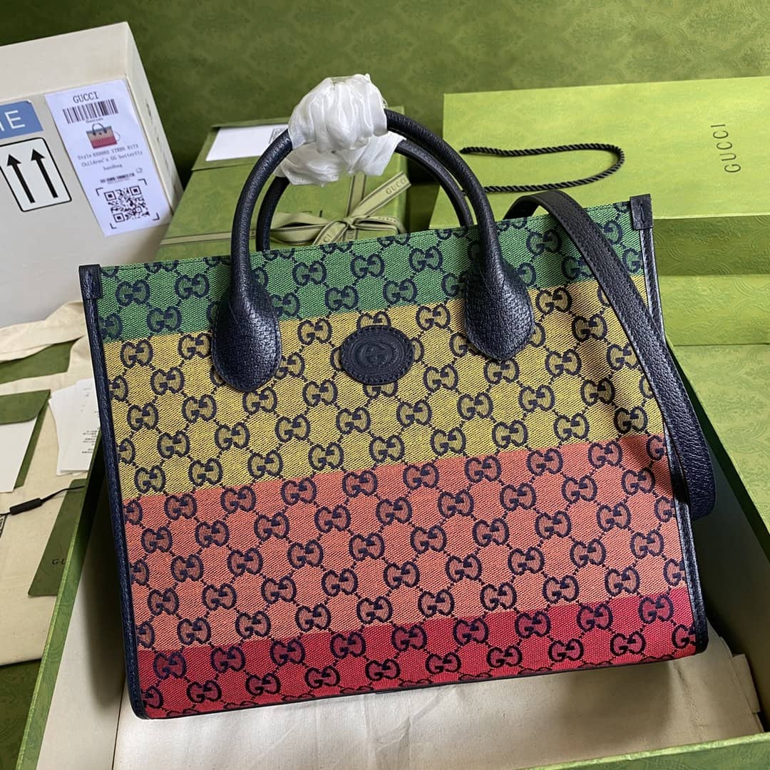 Gvc*1 Les Pommes Small GG 2Way Tote Replica 659983