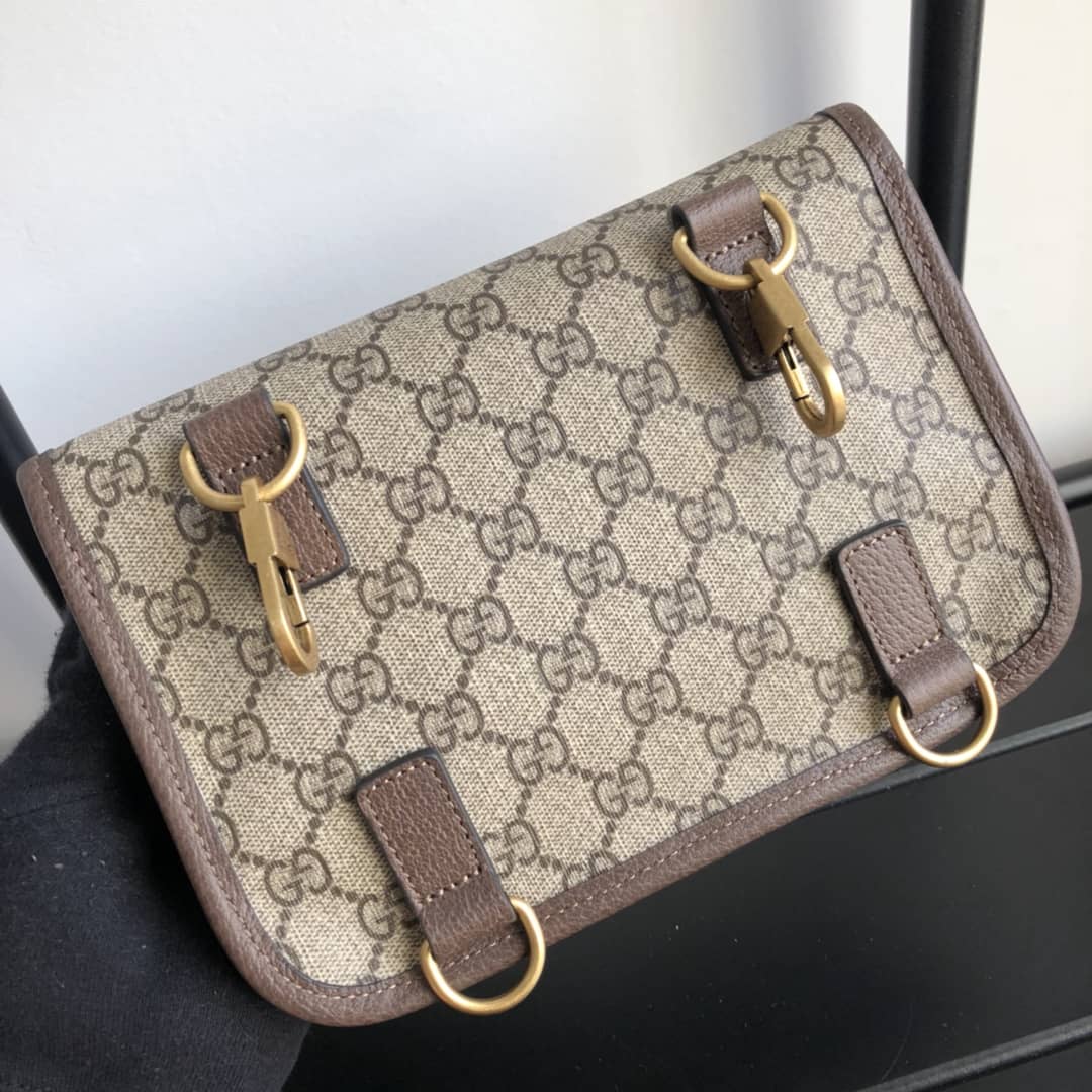 Gvc*1 Gvc*1totem Web GG Svp*me Messenger Bag Replica 489617