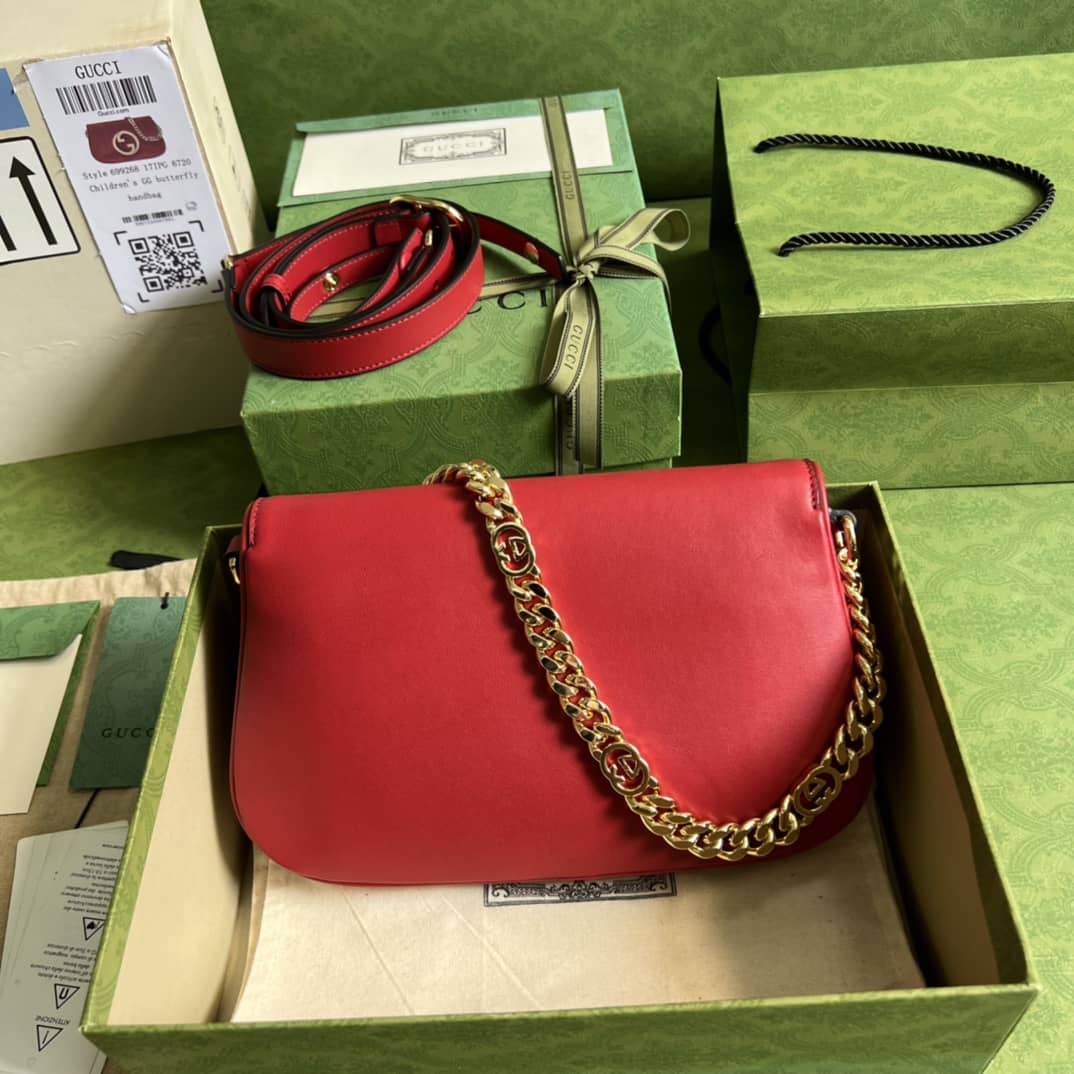 Gvc*1 Blondie Red 699268 Replica Shoulder Bag