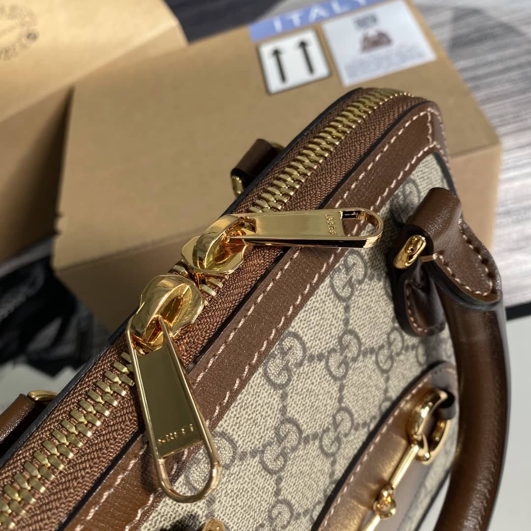 Gvc*1 1955 Horsebit GG Mini Top Handle Bag Replica 640716