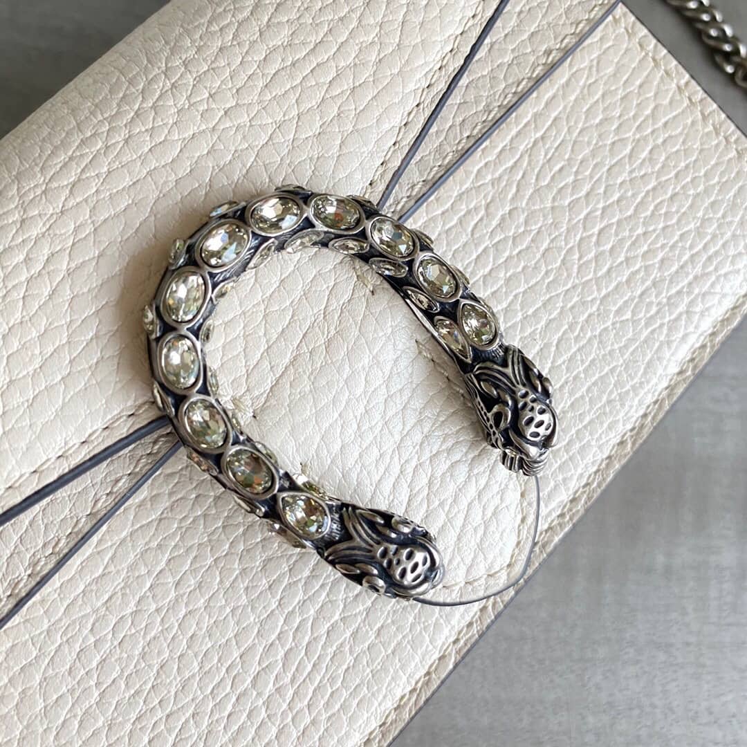 Gvc*1 Dionysus GG Svp*me S*per Mini Bag Replica White 476432