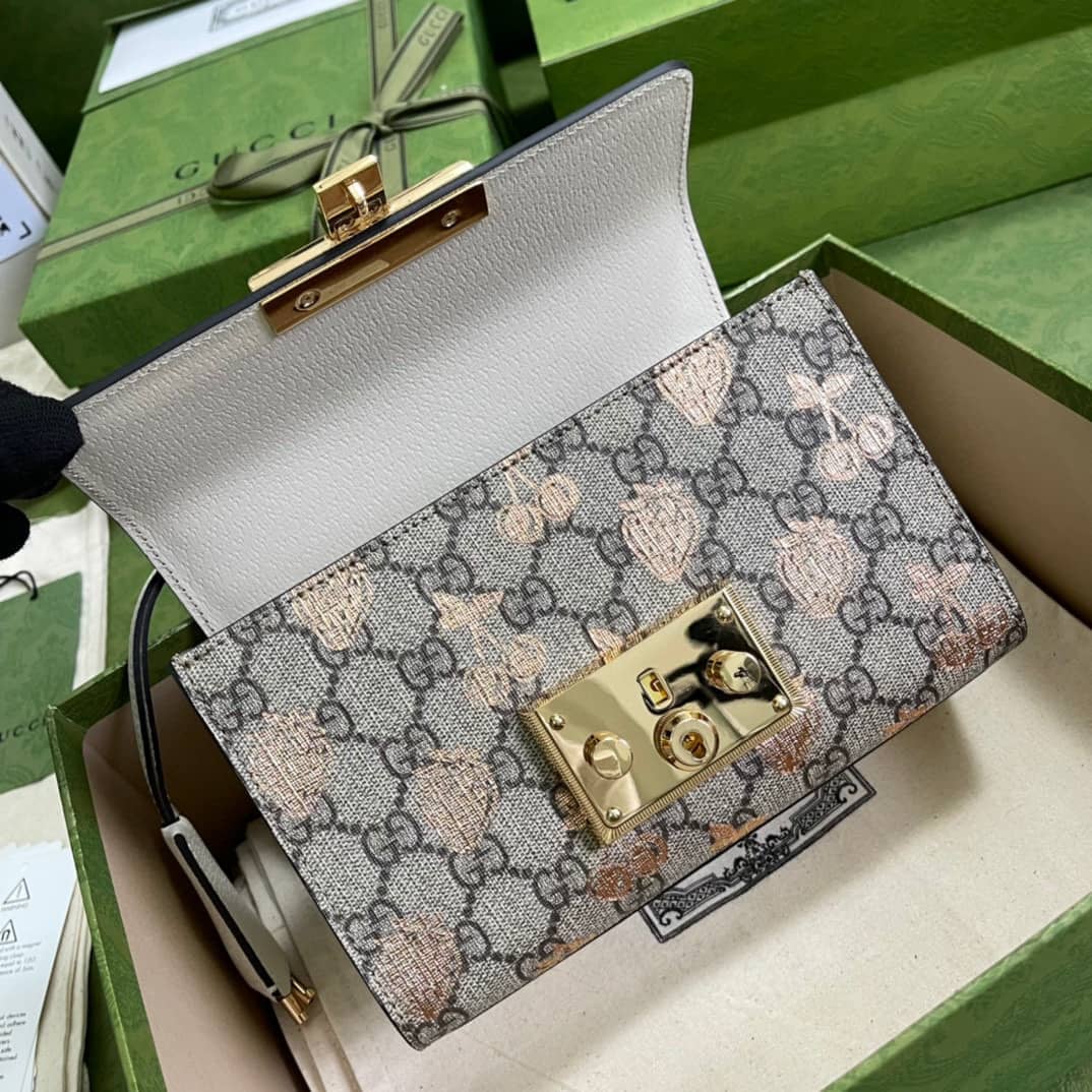 Gvc*1 Crossbody Dupe Padlock Small GG Chain 409487