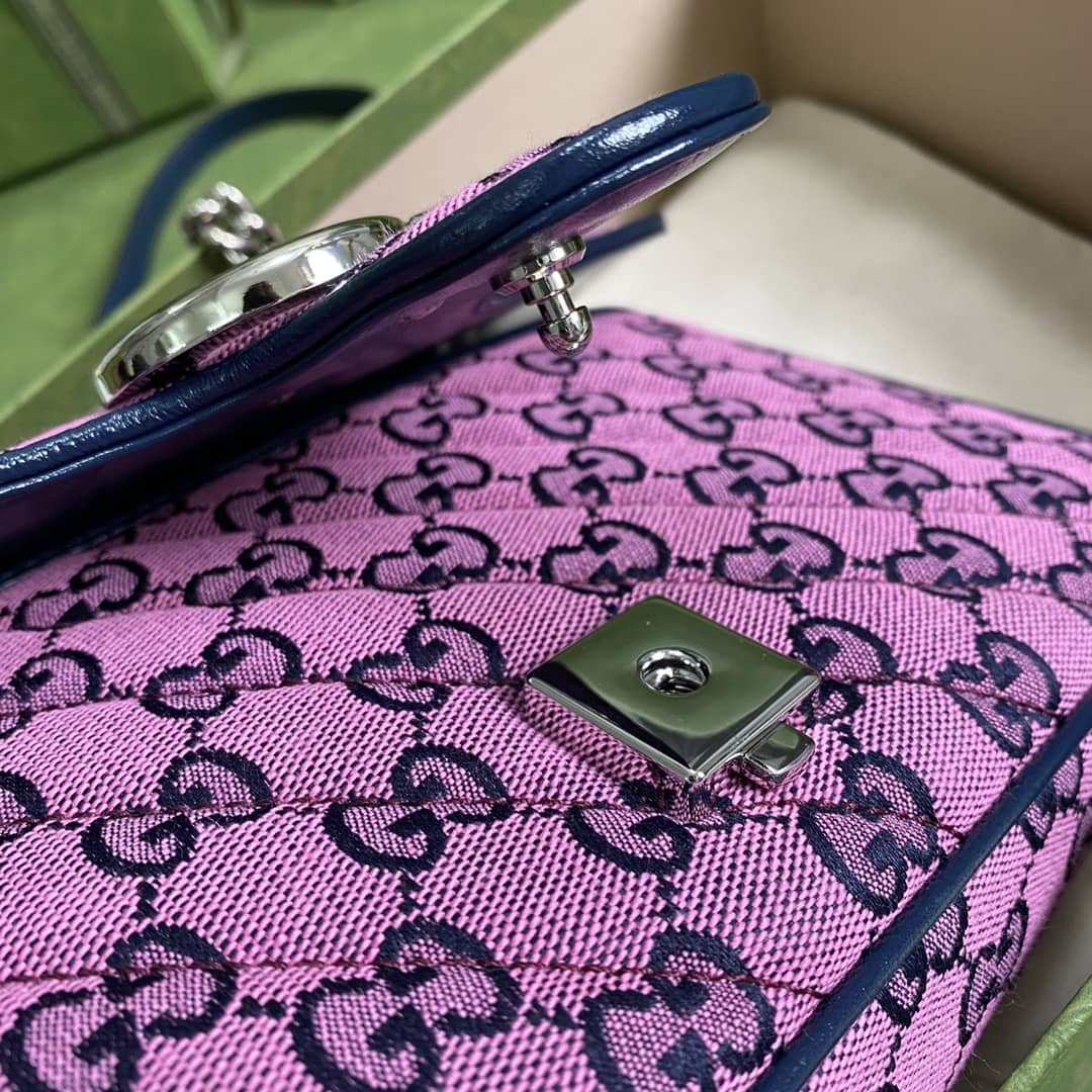 Gvc*1 Marmont GG Small matelassé Shoulder Bag Replica 443497