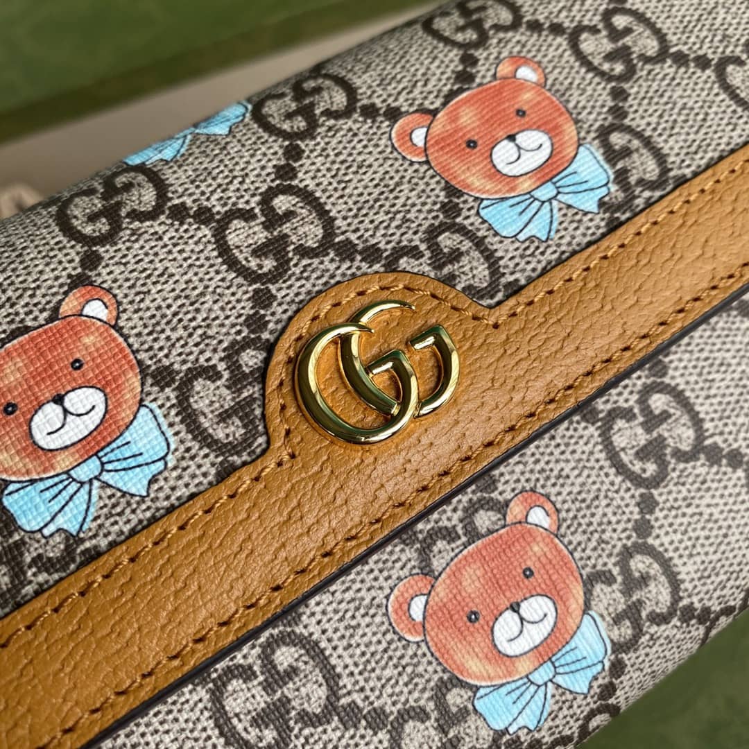 Gvc*1 x Kai Womens Flap Long Wallet Replica 647786