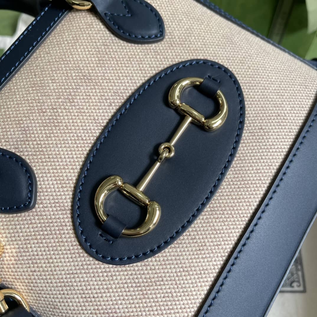 Gvc*1 1955 Horsebit GG Mini Top Handle Bag Replica 640716