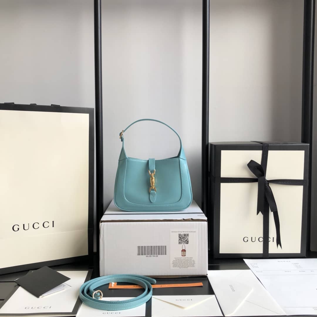 Gvc*1 Jackie 1961 Mini Shoulder Bag Replica Blue 637092