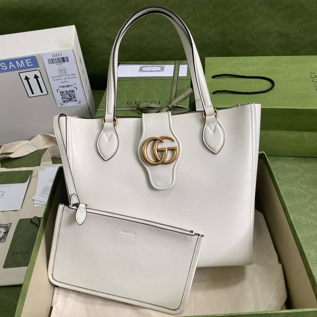 Gvc*1 GG Double Small Tote Replica 652680