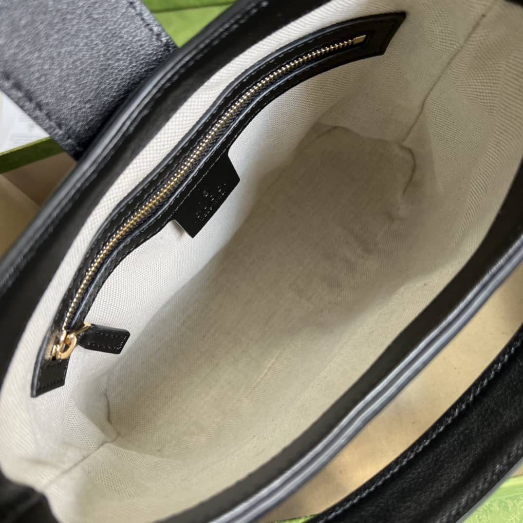 Gvc*1 Small GG Black 675788 Replica Shoulder Bag