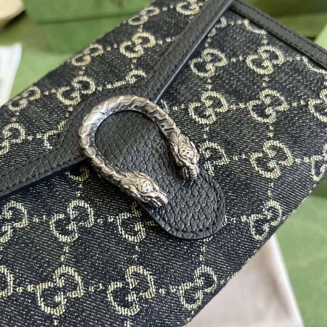 Gvc*1 Dionysus GG Svp*me Chain Wallet 401231 Replica Crossbody Bag
