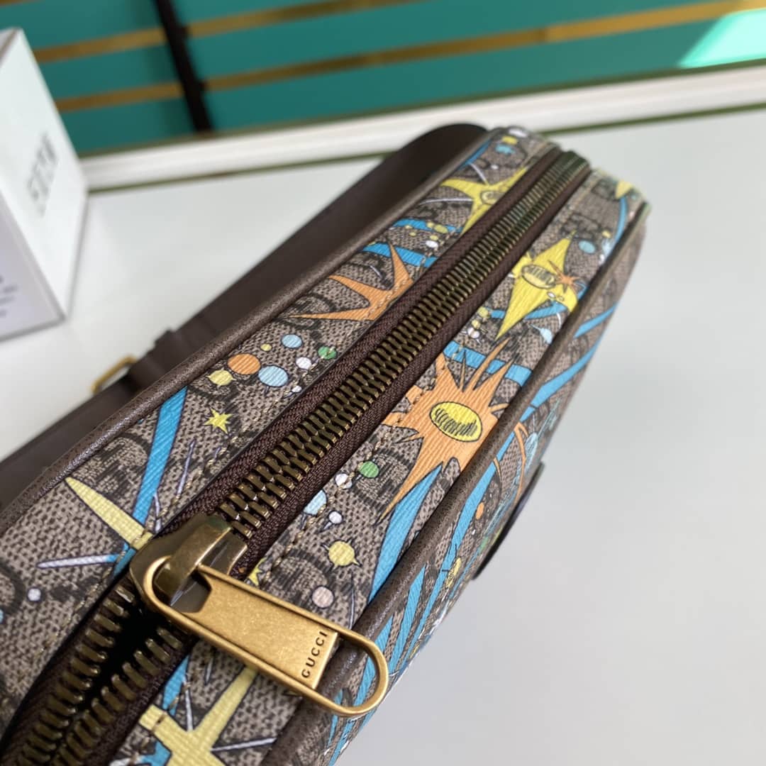 Gvc*1 Disney Svp*me GG Canvas Leather Belt Bag Replica 602695