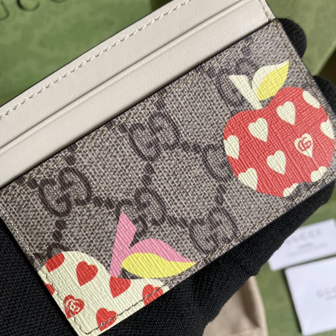 Gvc*1 Les Pommes Card Case Wallet Replica 663923