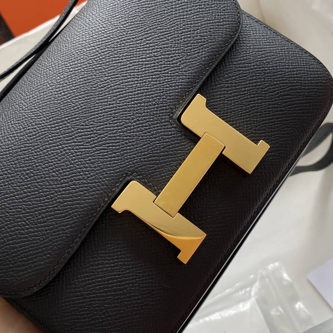 H**me5 Replica Constance Bag 18CM Epsom Leather