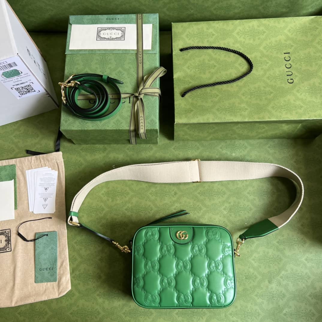 Gvc*1 GG Matelassé Leather Shoulder Crossbody Handbag 702234 Replica