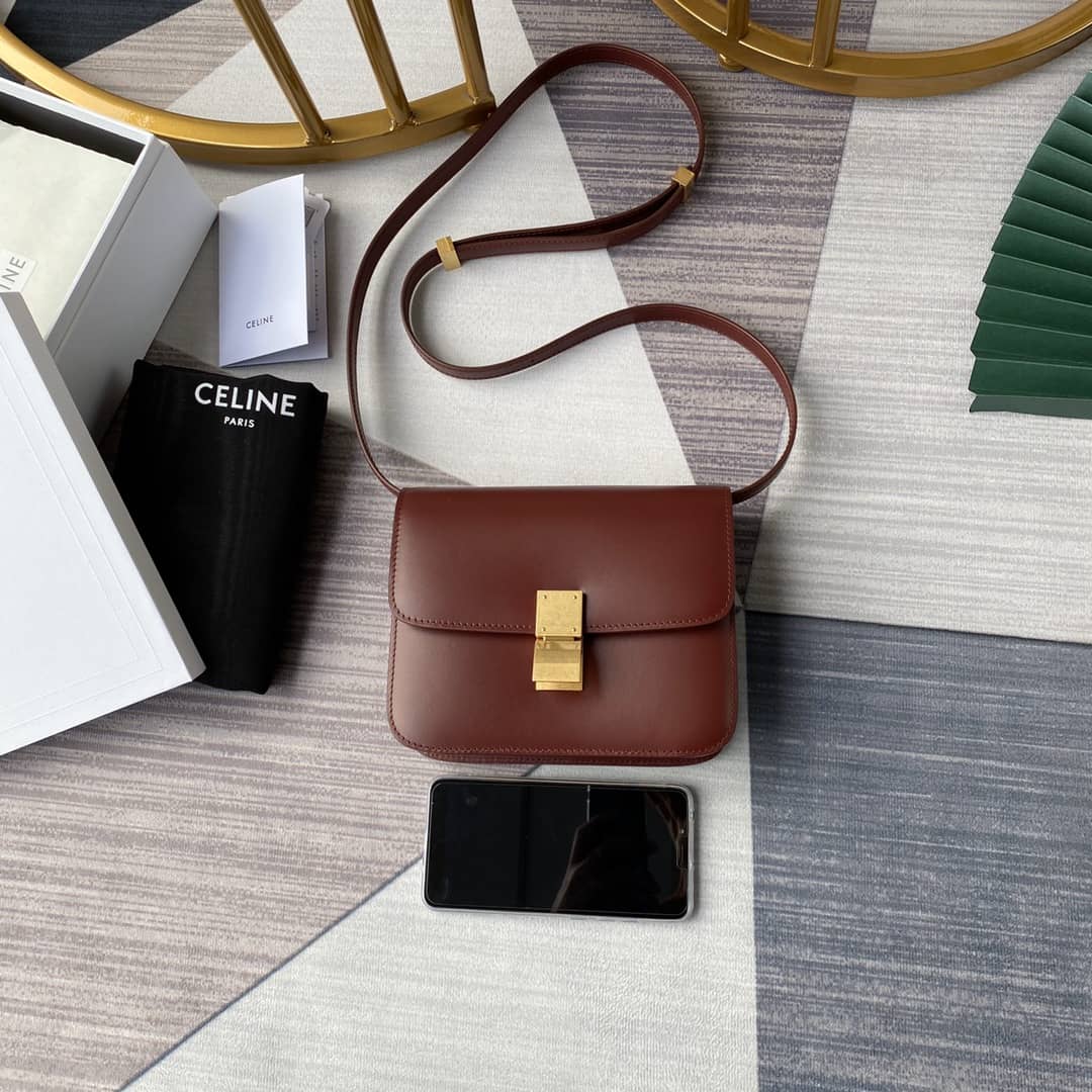 Ce1i*e Bag Dupe  Triomphe Teen 18.5CM
