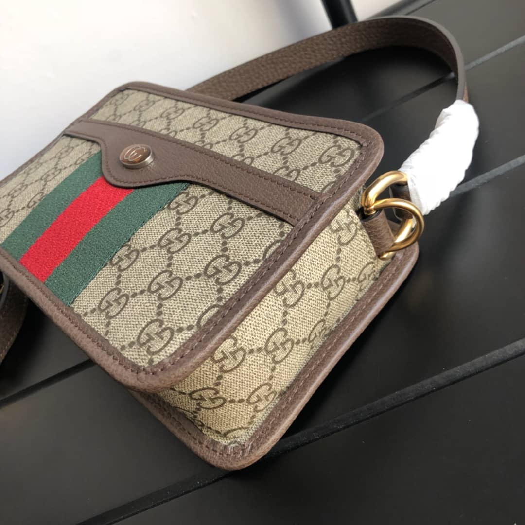 Gvc*1 Svp*me Leather Ophidia GG Camera Bag Replica 598130