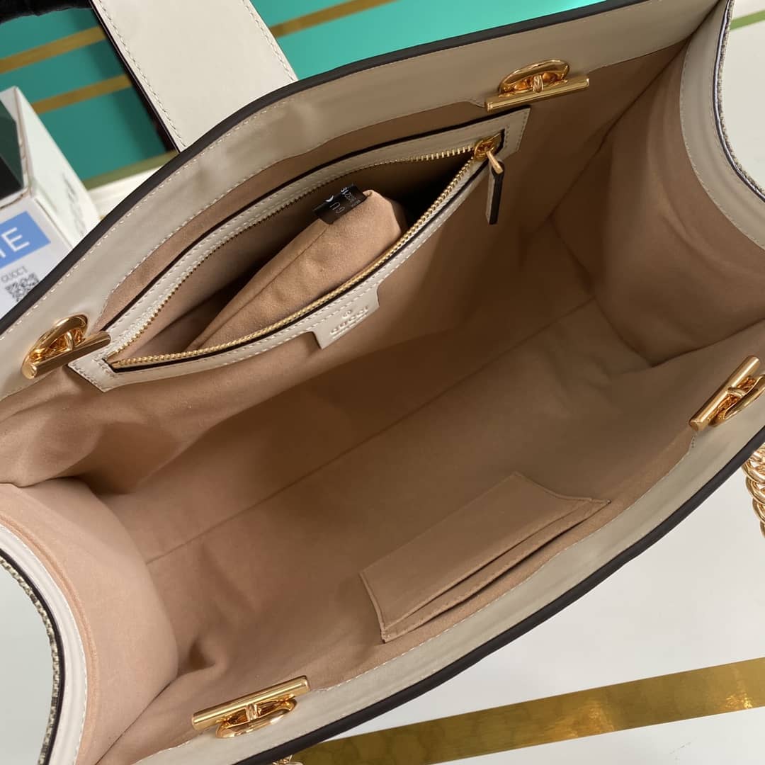 Gvc*1 Padlock GG Svp*me Canvas Shoulder Bag Replica 479197