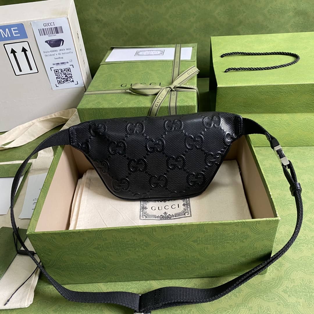 Gvc*1 GG Embossed Belt Bag Replica 658582