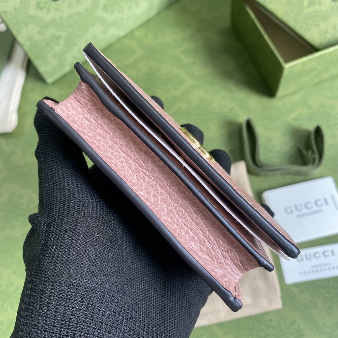Gvc*1 Marmont GG Card Case Wallet Replica 658610