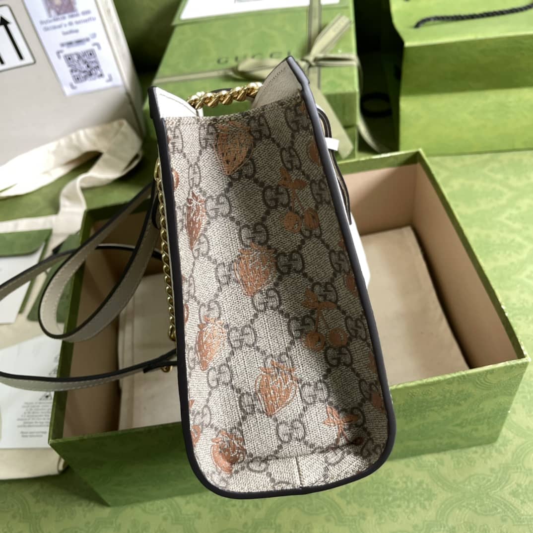 Gvc*1 Padlock Small Berry Tote Replica 498156