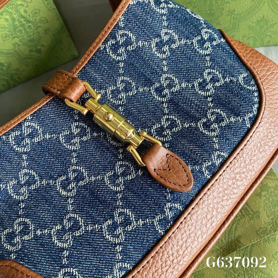 Gvc*1 Jackie 1961 Mini Shoulder Bag Replica Blue 637092