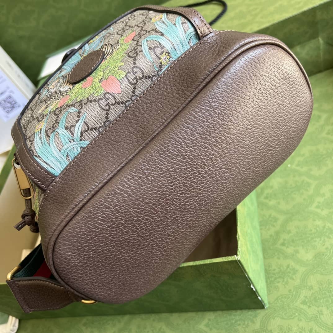 Gvc*1 Backpack With Interlocking G Dark Coffee 674147 Replica