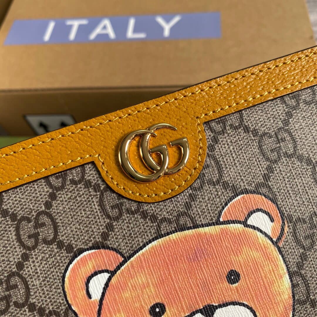 Gvc*1 Kai GG Bear Clutch Replica Purse 660513
