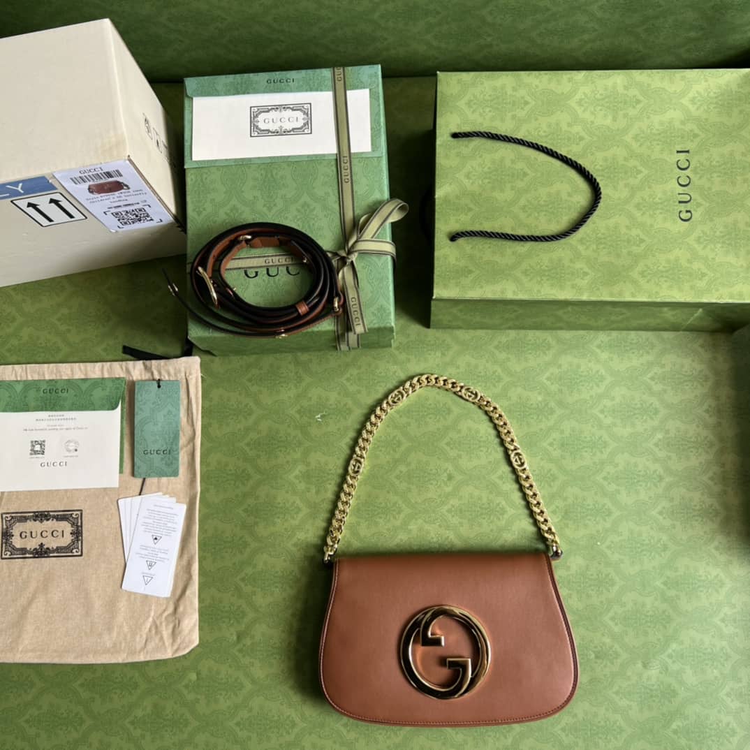 Gvc*1 Blondie Brown 699268 Replica Shoulder Bag