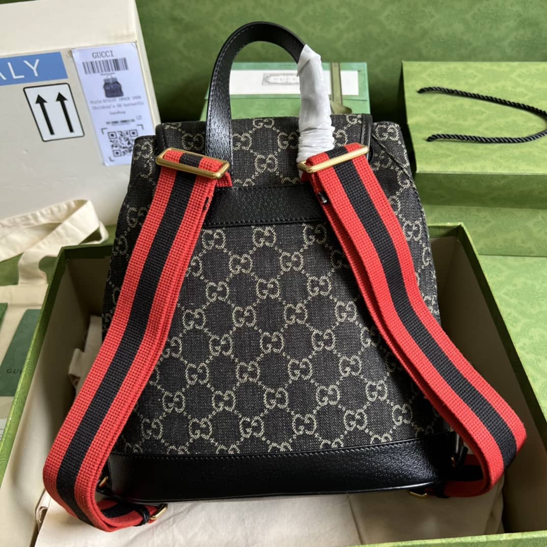 Gvc*1 Backpack With Interlocking G Black 674147 Replica