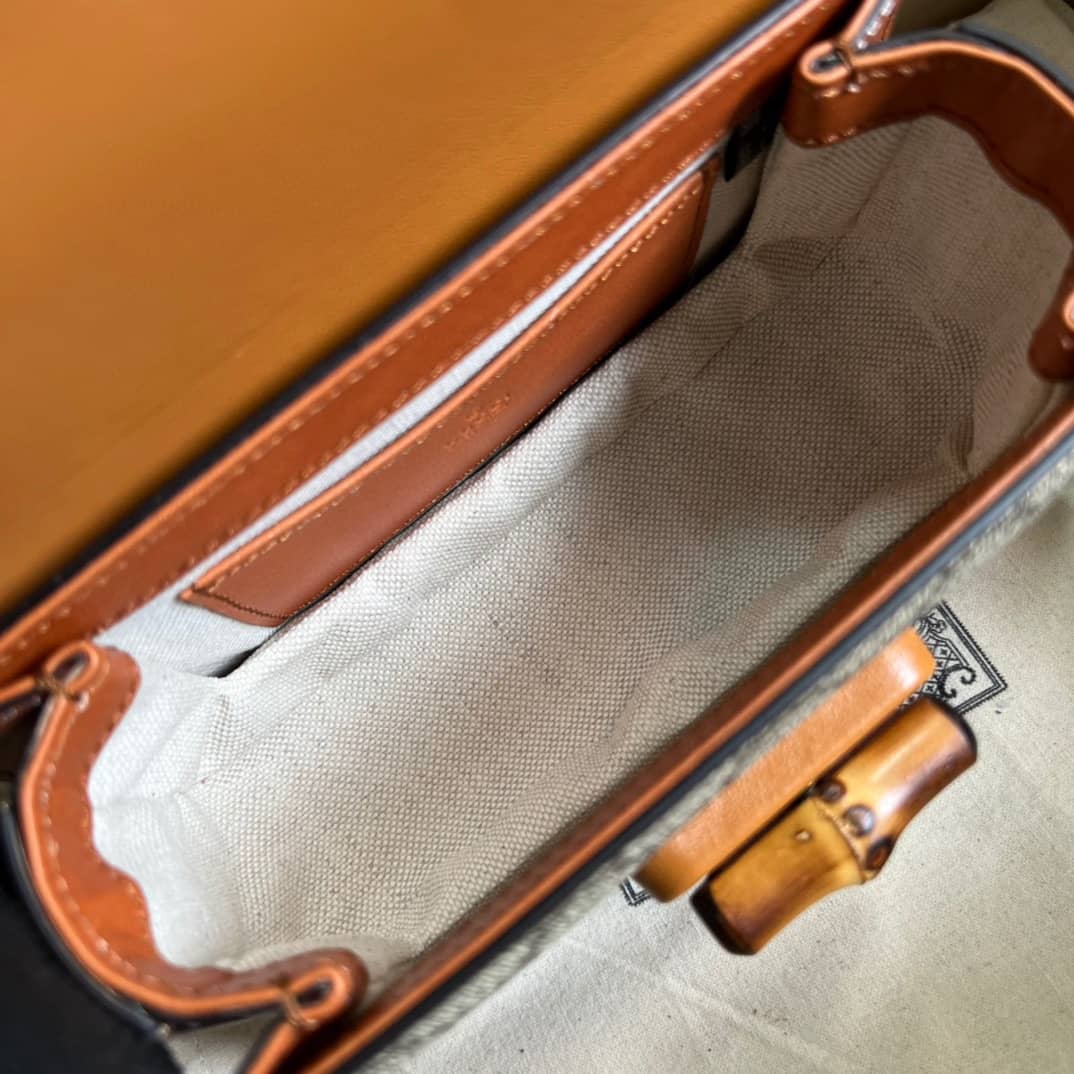 Gvc*1 Bamboo 1947 Mini 681137 Replica Belt Bag