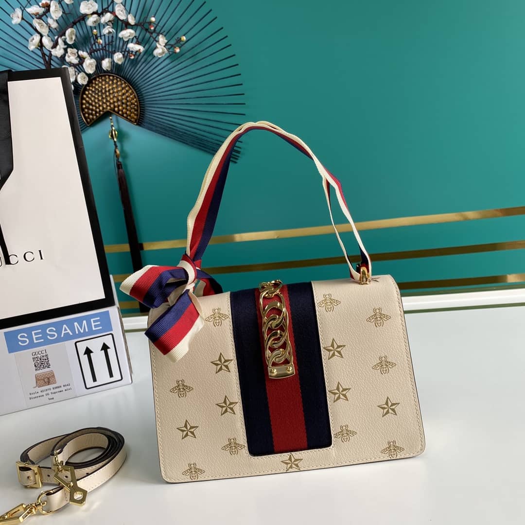 Gvc*1 Sylvie Bee Star Small Shoulder Bag Replica 524405