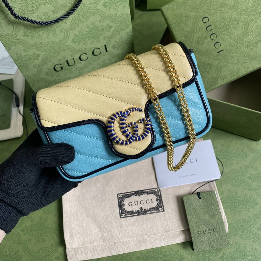 Gvc*1 Marmont GG Mini Chain Shoulder Bag Replica 574969