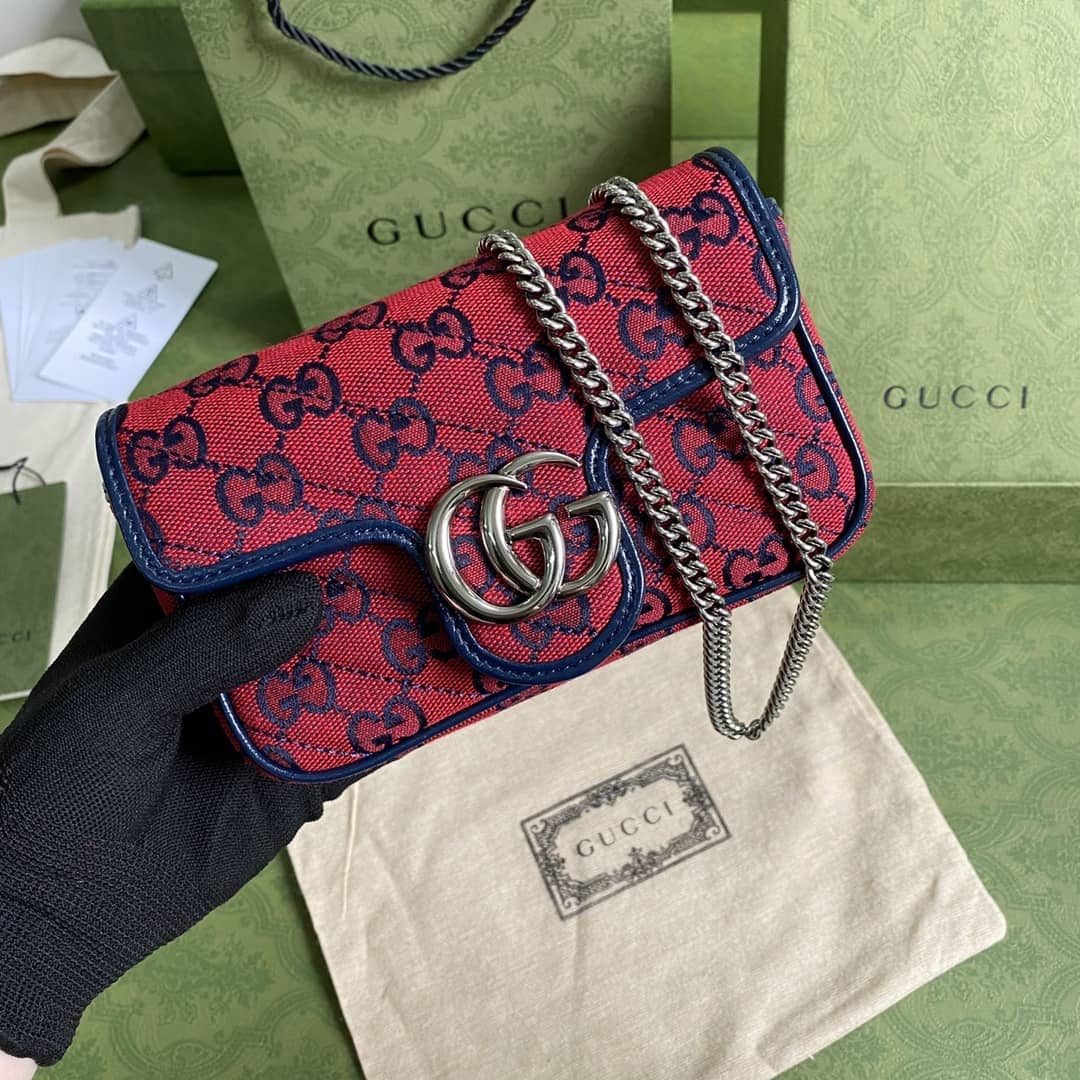 Gvc*1 GG Marmont Matelassé Mini Crossbody Bag Replica 476433