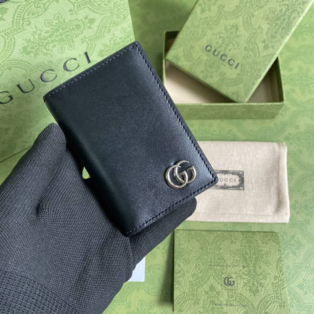 Gvc*1 GG Marmont Card Case Wallet Replica 547075