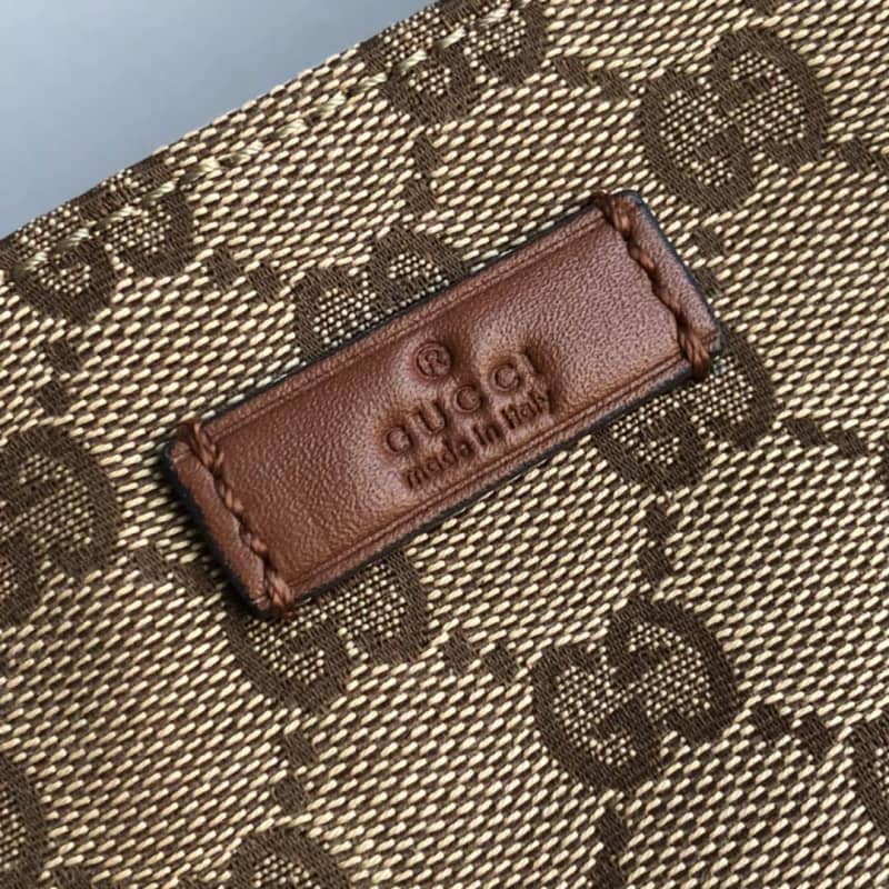 Gvc*1 GG Canvas Shoulder Bag Replica Brown 308930