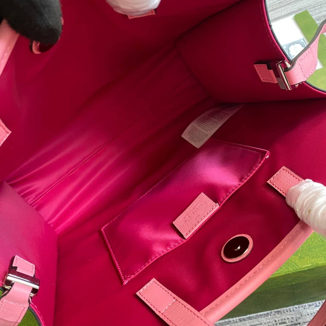 Gvc*1 GG Medium Ophidia Tote Replica Pink 612992