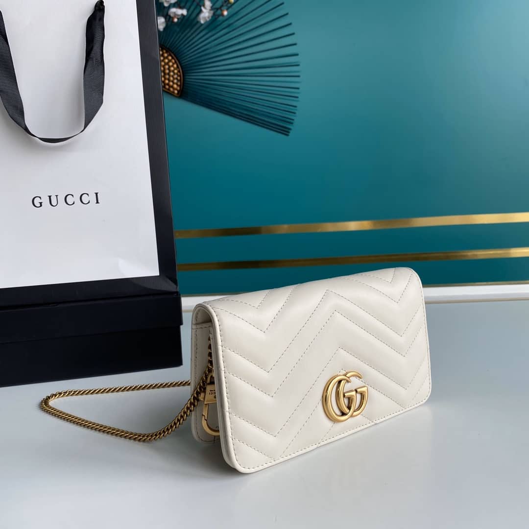 Gvc*1 Crossbody Dupe Marmont GG Matelassé 488426