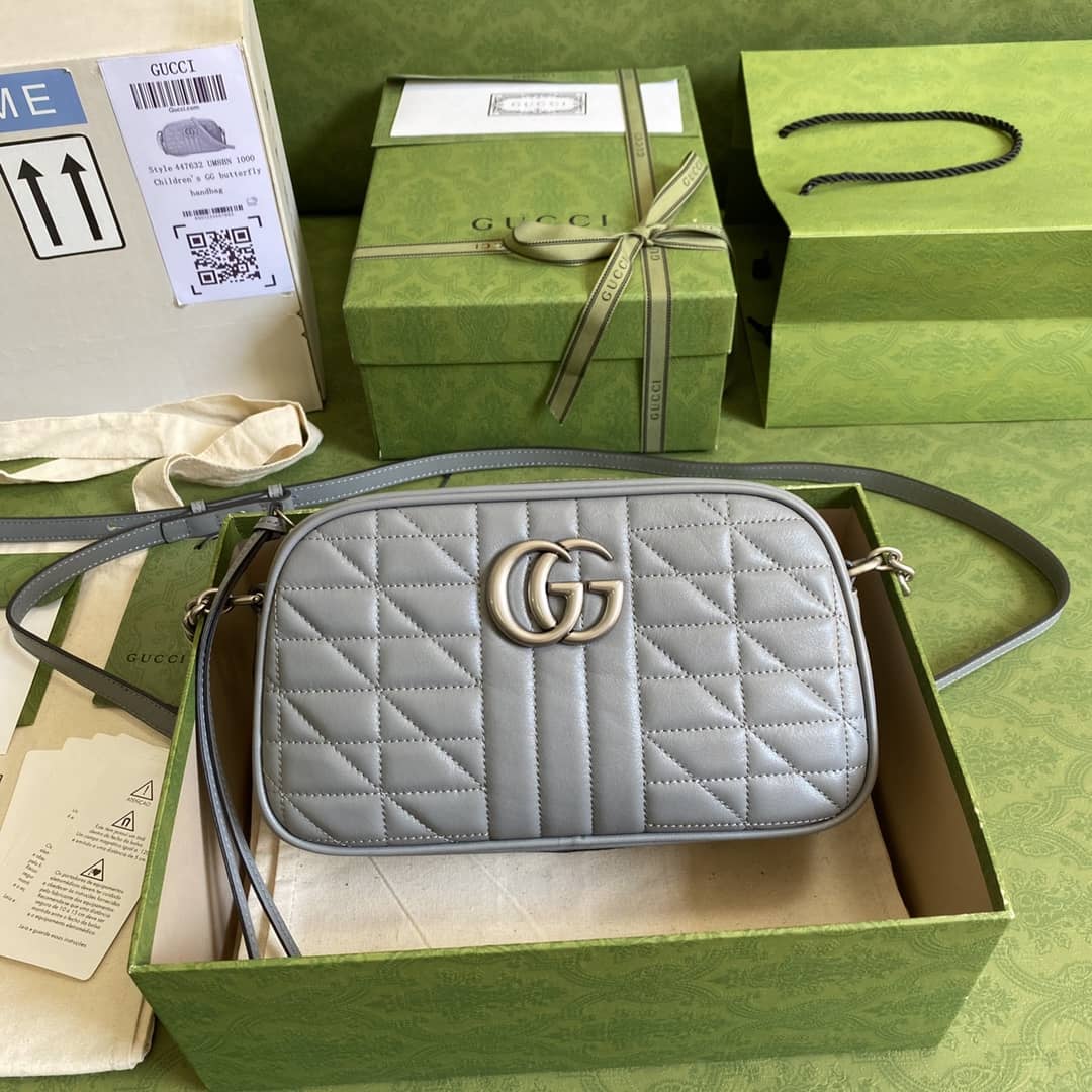 Gvc*1 Marmont Dupe GG Small Matelassé Shoulder Bag Replica 447632