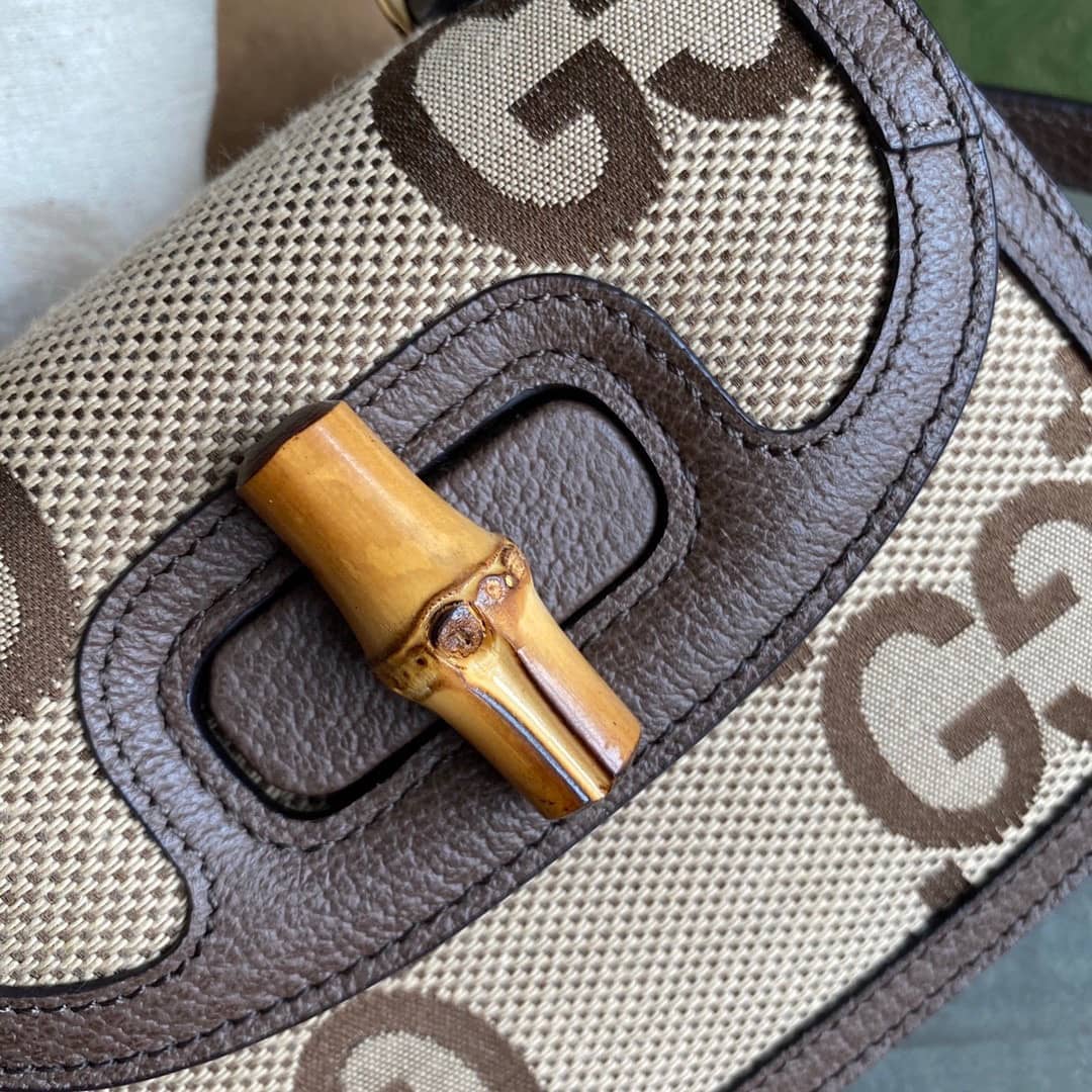 Gvc*1 Bamboo 1947 Mini Top Handle Crossbody Bag 686864 Replica