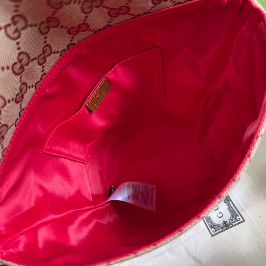 Gvc*1 GG Svp*me Canvas Bucket Bag Replica 630819
