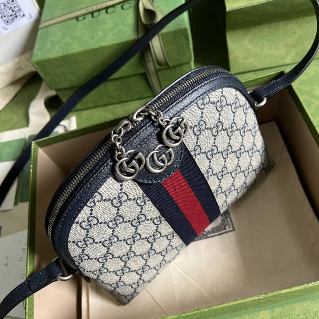 Gvc*1 Ophidia GG Svp*me Crossbody Bag Brown 499621 Replica