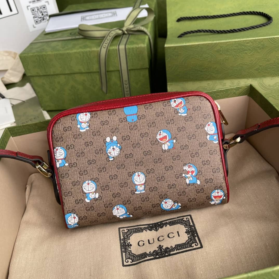 Gvc*1 Doraemon GG Svp*me Mini Shoulder Bag Replica 647784